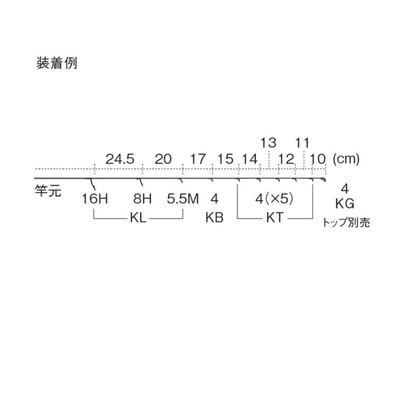 富士工業 Fuji ガイドセット T-KLSG16H9 ソルトルアー用 チタン SiCリング エギングセット レターパック対応可能