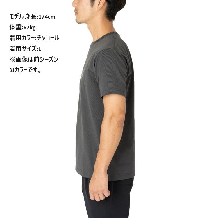 シマノ シャツ SH-021W ドライロゴTシャツ ショートスリーブ インショアブルー SHIMANO 取寄