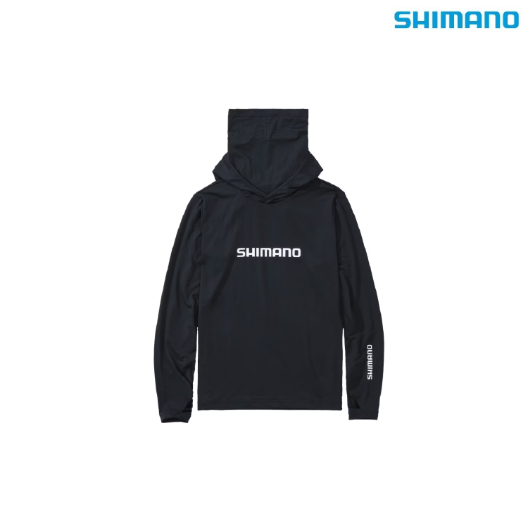 シマノ　サンプロテクションフーディシャツ　ネイビー　Lサイズ シマノ シャツ SH-060Y サンプロテクション フーディーシャツ ネイビー