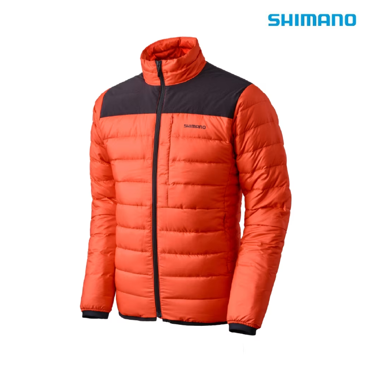 シマノ アウター WJ-012X テックダウン ジャケット オレンジ