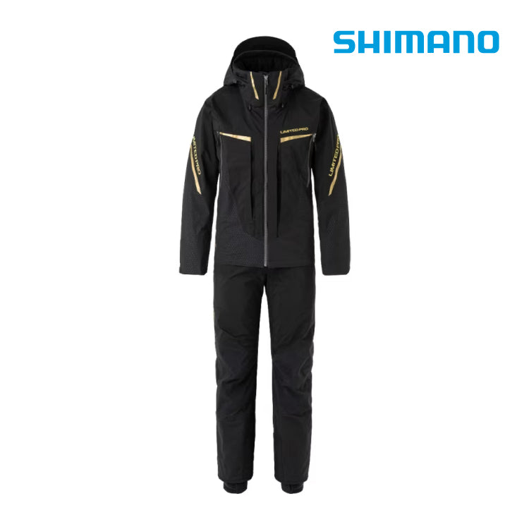 シマノ SHIMANO 防寒ウェア RT-111V リミテッドプロゴアテックスプロテクティブスーツ リミテッドブラック お取り寄せ