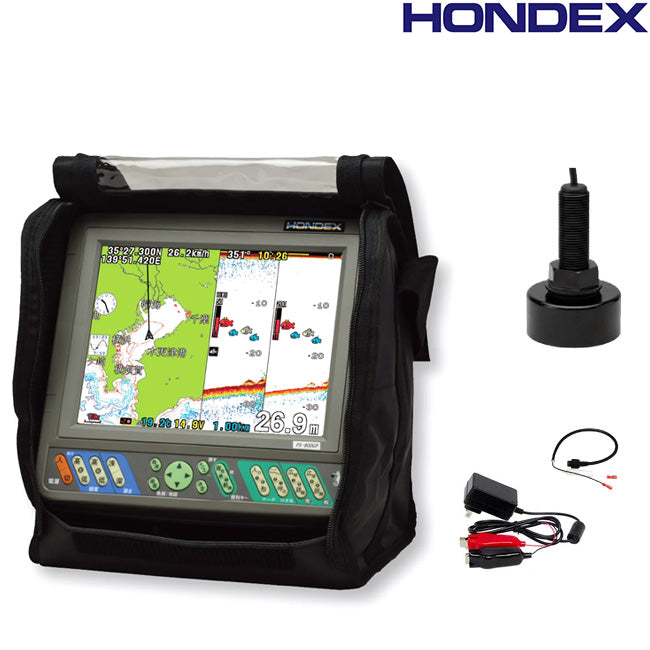 予約 ホンデックス 魚探 PS-800GP バリューセット GPS内蔵 8.4型カラー液晶プロッター魚探 PSシリーズ HONDEX 2024年発売予定