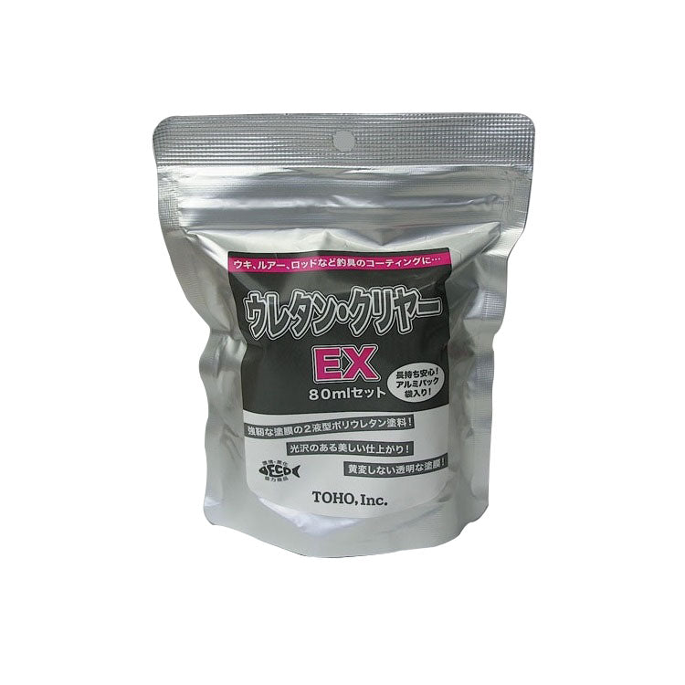 東邦産業 ウレタン・クリヤーEX 80mlセット - 釣具通販OZATOYA