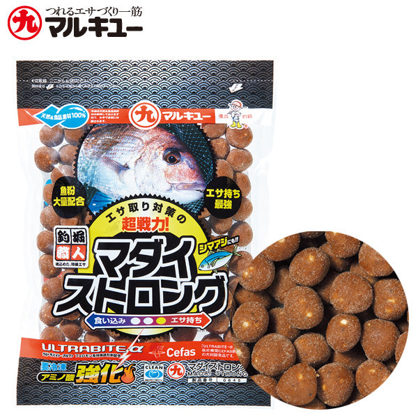 マルキュー 海上釣堀エサ マダイストロング ※クール便利用