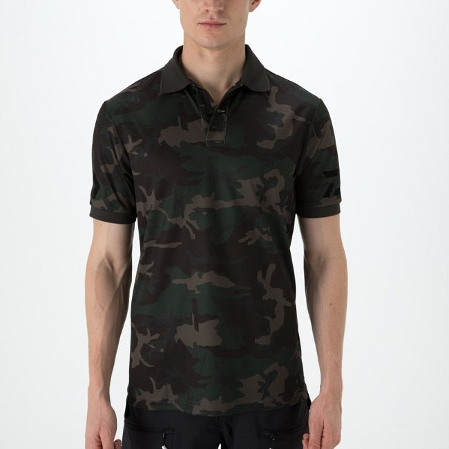 ダイワ(DAIWA)　DE-7906　半袖ポロシャツ　カラー：ネイビー×チェリートマト　レディースサイズ（お取り寄せ）