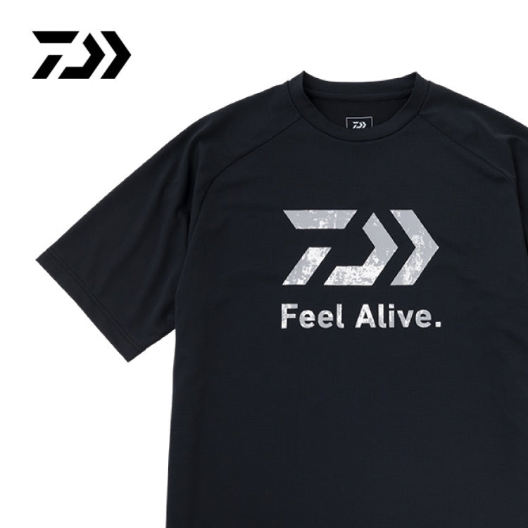 ダイワ(DAIWA) DE-3923 FeelAlive.ドライシャツ ブラック (お取り寄せ