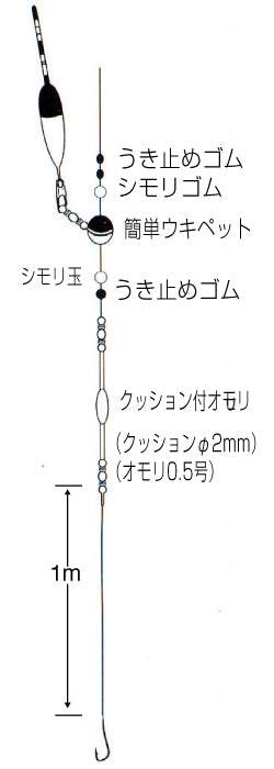ささめ針(SASAME)　海上釣堀セット 青物用 13号　T-491