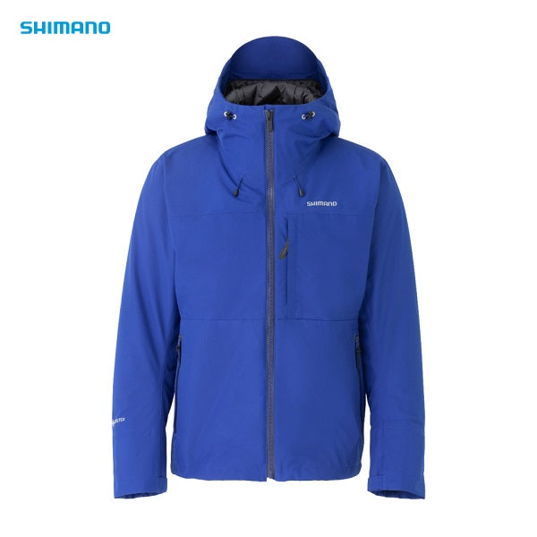 シマノ(SHIMANO) 防寒ウェア RB-01JU ゴアテックスウォームレインジャケット カラー：ブルー (お取り寄せ) 釣具通販OZATOYA