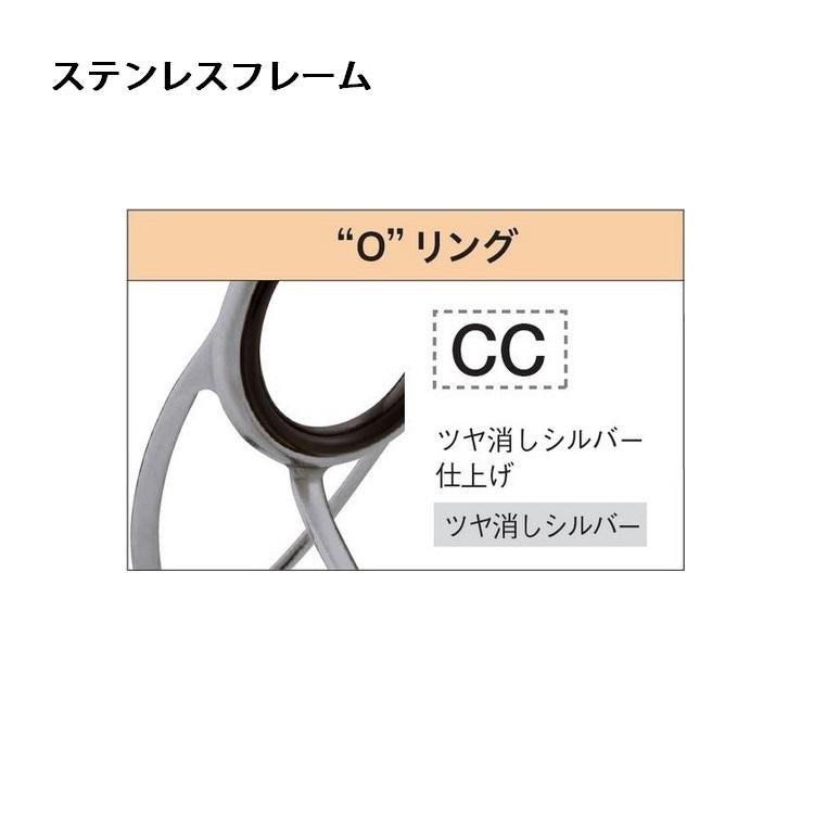 富士工業(Fuji工業)　CCLSVOG8 ダブルフットガイド (つや消しシルバーフレーム)