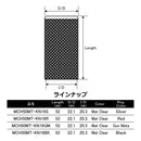 ジャストエース(Justace)　KN16フード用グリップ MCH50MT-KN16 カーボンフード