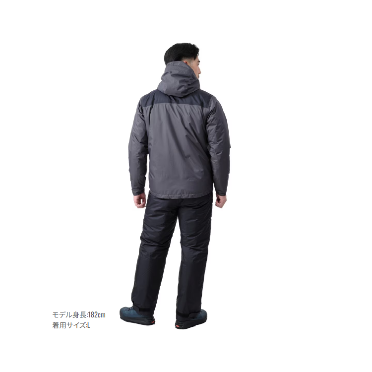 シマノ 防寒レインスーツ RB-077Y ベーシックハイロフト レインスーツ シマノブラック レディース SHIMANO