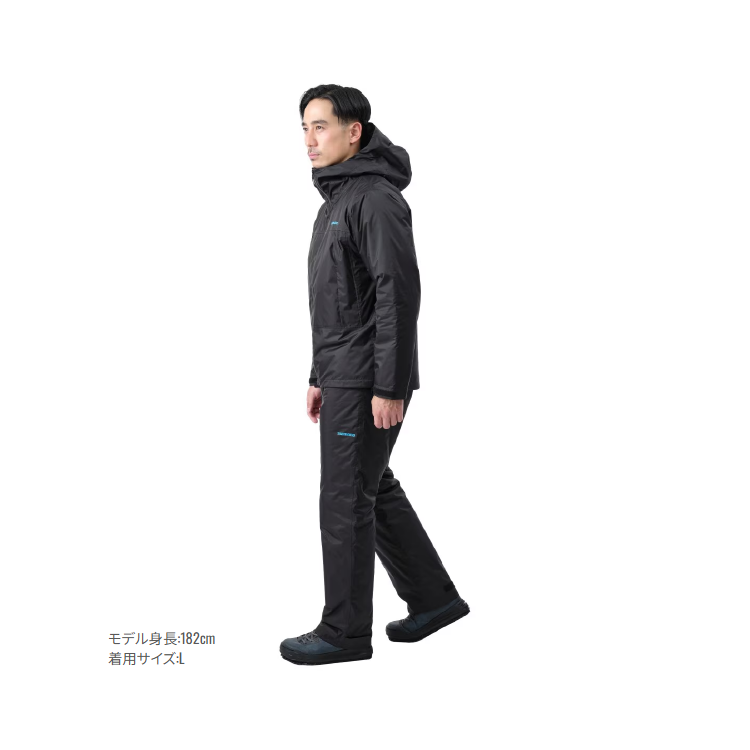 シマノ 防寒レインスーツ RB-057X ベーシックインサレーション レインスーツ 01 カーキ レディース SHIMANO