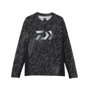 ダイワ シャツ DE-3825 ロングスリーブゲームシャツ タイドブラック DAIWA