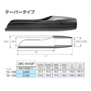 富士工業 CBC-NVGP NVSSシリーズ専用 カーボングリップ 技徳 TCH FUJI
