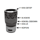 【アウトレット】マタギ(Matagi)　KDPS16用フロントグリップ 穴開きデザインリング(カーボンリングと共に使用)　IA-KSK16
