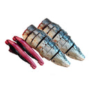 大郷屋 エサ 海上釣堀 大郷屋謹製 ソーダカツオ切身 はらわた漬け〈ハーフ〉 2個セット 冷凍餌 OZATOYA クール便利用