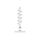 ダイワ DAIWA 快適 ワカサギ 仕掛け SS 定番 ナイロン ワイドピッチ マルチ 4本針 メール便対応可能