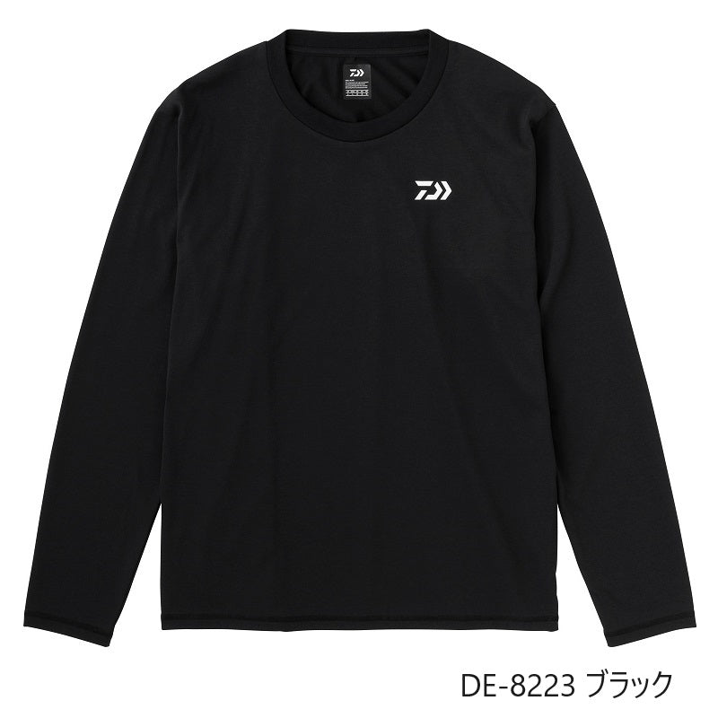 ダイワ DAIWA DE-8223 クリーンオーシャンFeelAlive.ロングTシャツ ブラック お取り寄せ