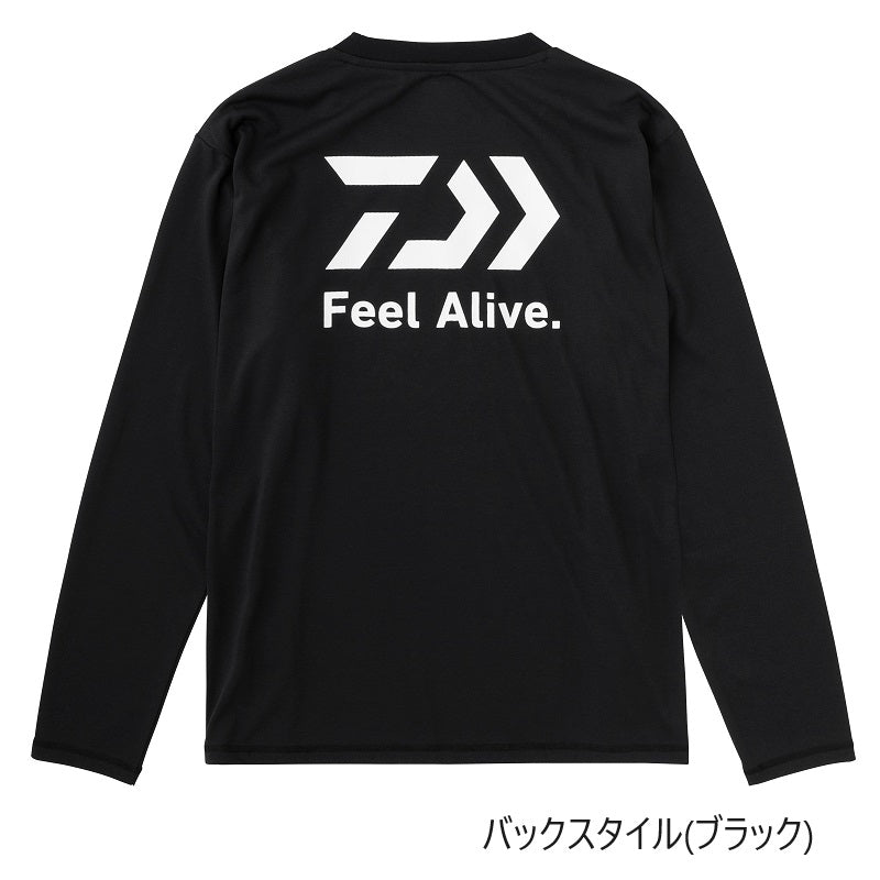 ダイワ DAIWA DE-8223 クリーンオーシャンFeelAlive.ロングTシャツ オリーブ お取り寄せ