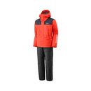 シマノ 防寒レインスーツ RB-077Y ベーシックハイロフト レインスーツ オレンジ レディース SHIMANO