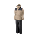 シマノ 防寒レインスーツ RB-077Y ベーシックハイロフト レインスーツ ベージュ SHIMANO