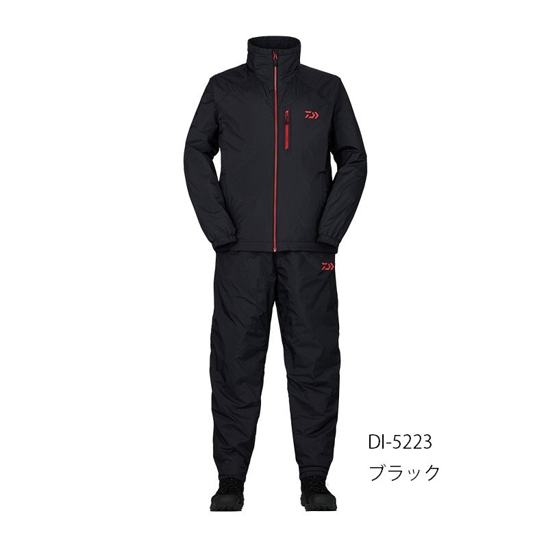 ダイワ DAIWA 防寒 DI-5223 CORDURA ウォームアップスーツ ブラック お取り寄せ