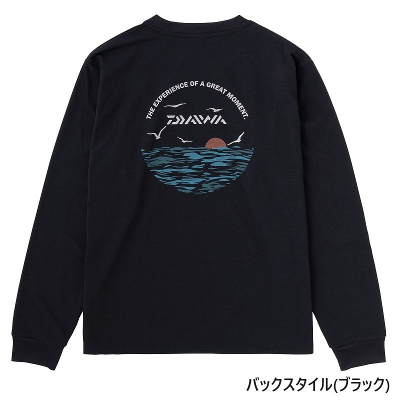 ダイワ DAIWA DE-8523 グラフィックロングTシャツ サンライズ ホワイト お取り寄せ