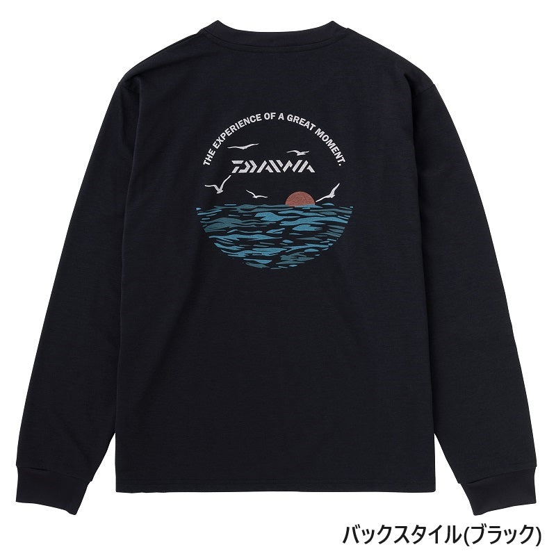 ダイワ DAIWA DE-8523 グラフィックロングTシャツ サンライズ グレージュ お取り寄せ