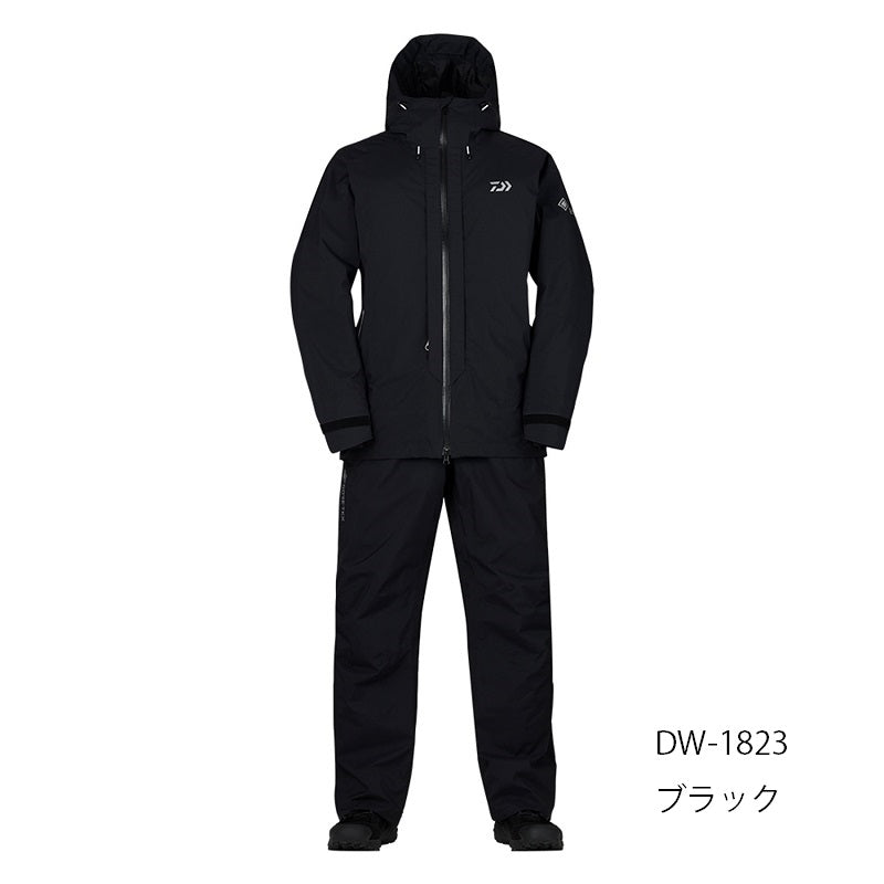 ダイワ DAIWA 防寒 DW-1823 ゴアテックスプロダクトコンビアップウィンタースーツ ブラック お取り寄せ