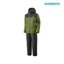シマノ 防寒レインスーツ RB-057X ベーシックインサレーション レインスーツ 01 カーキ レディース SHIMANO
