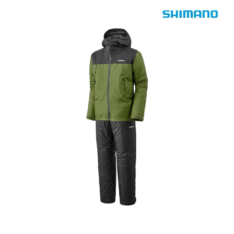 シマノ 防寒レインスーツ RB-057X ベーシックインサレーション レインスーツ 01 カーキ レディース SHIMANO