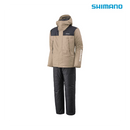 シマノ 防寒レインスーツ RB-077Y ベーシックハイロフト レインスーツ ベージュ レディース SHIMANO