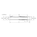 富士工業 リールシート TCP-NVSSJK 17 NVSS ナローバーサタイルスピニングシート Fuji