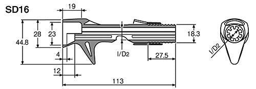 富士工業 Fuji工業 ACS-KN16 (CC) リールシート レターパック対応可能