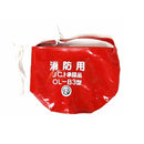 法定備品 OL-B3型 消火用赤バケツ ヒモ付き 小型船舶 オーシャンライフ