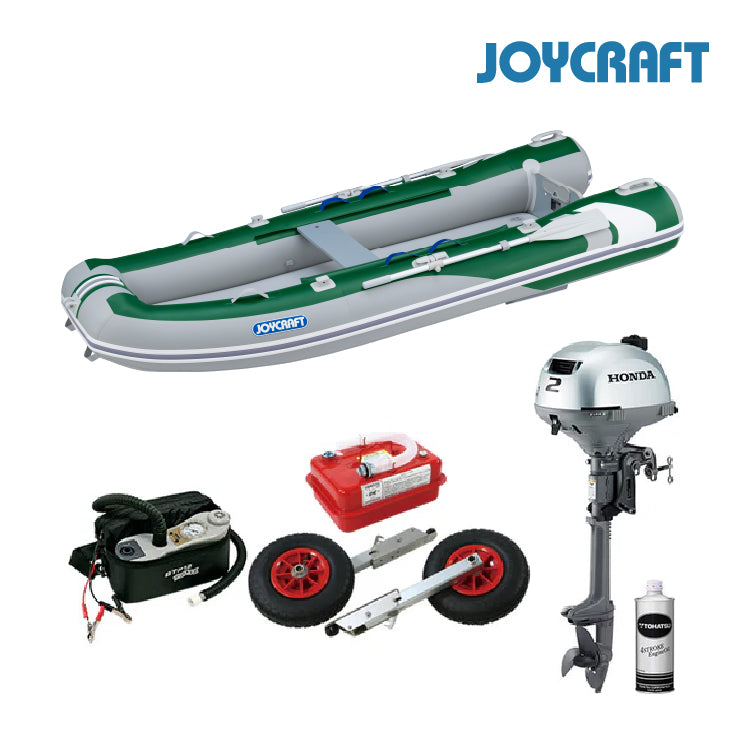 予約 ジョイクラフト 2馬力セット JGE-335SS+ホンダ2馬力 ゴムボート SSセット JOYCRAFT 3月入荷予定