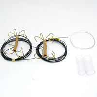 引掛釣セット 鮎タグリ棒+仕掛け(百発百中2個) 大郷屋 一本継 - 釣具