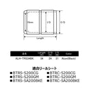 ジャストエース Justace フロントグリップ ALH-TRS34BK トラウトリールシート用グリップ