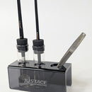 ジャストエース 用品 THE FUDE STAND クリアーグレー 筆スタンド Justace