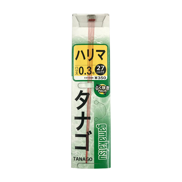 がまかつ タナゴ 11-022 タナゴ鈎 糸付 ハリマ Gamakatsu メール便対応可能