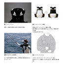 ダイワ ライフジャケット DF-3023T トーナメント バリアテック サイバーフロート ブラック DAIWA 取寄