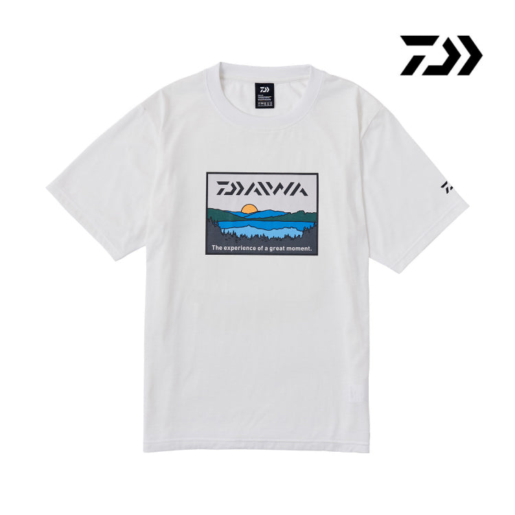 ダイワ シャツ DE-6324 フィッシングネットTシャツ レイクサイド ホワイト レディース DAIWA 取寄