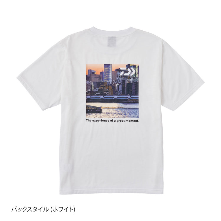 ダイワ シャツ DE-6424 フィッシングネットTシャツ アーバンサイド ブラック DAIWA 取寄