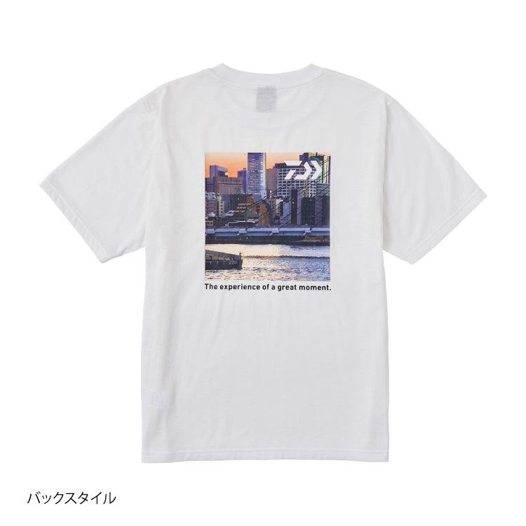 ダイワ シャツ DE-6424 フィッシングネットTシャツ アーバンサイド ホワイト DAIWA 取寄