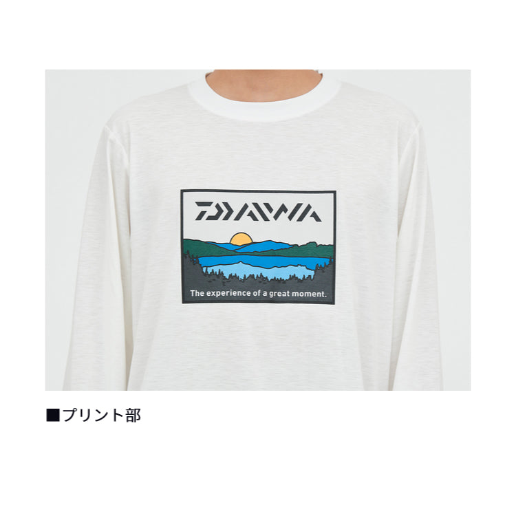 ダイワ シャツ DE-6724 フィッシングネットTシャツ レイクサイド ブラック DAIWA 取寄