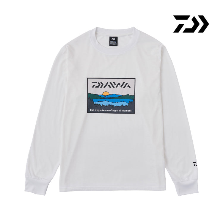 ダイワ シャツ DE-6724 フィッシングネットTシャツ レイクサイド ホワイト DAIWA 取寄