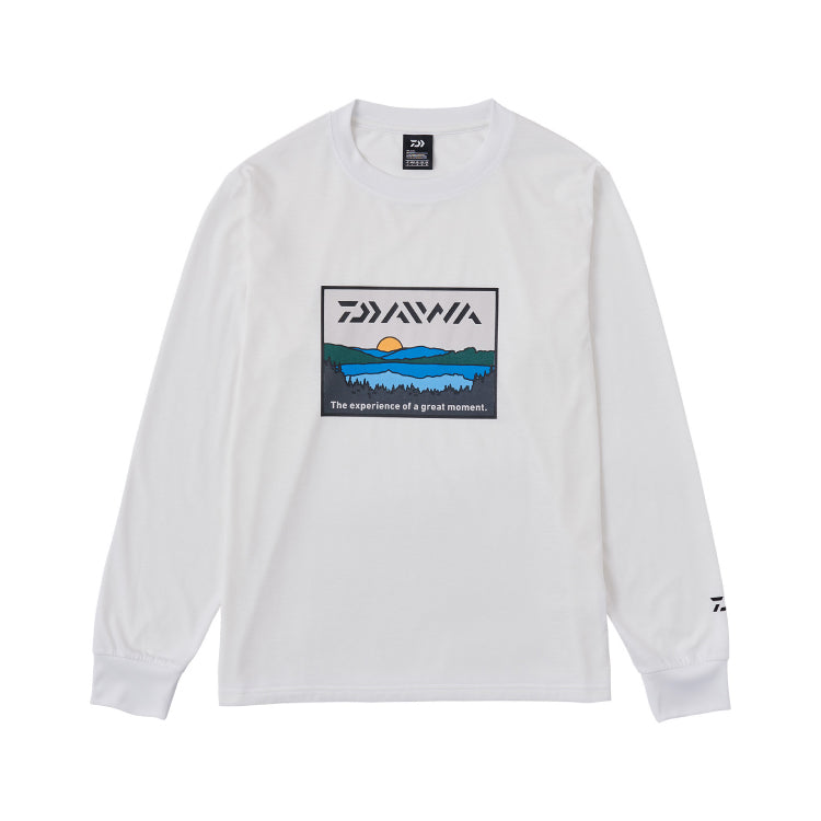 ダイワ シャツ DE-6724 フィッシングネットTシャツ レイクサイド ホワイト DAIWA 取寄