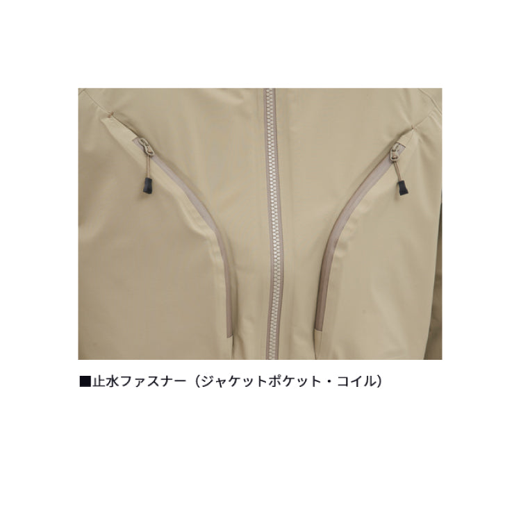 ダイワ レインウェア DR-1624J GORE-TEX Active ストリームレインジャケット ライトベージュ DAIWA 取寄