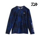 ダイワ シャツ DE-8624 ドライメッシュロングスリーブシャツ ボトムネイビー DAIWA