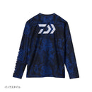 ダイワ シャツ DE-8624 ドライメッシュロングスリーブシャツ ボトムネイビー DAIWA